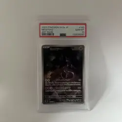 Mewtwo JP Psa 10 Gem Mint 183/165 Art Rare 2023 Japanese Pokemon 151 SV2a JP - Image 1