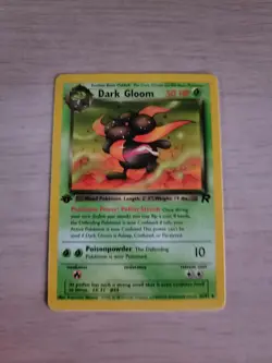 Pokemon Team Rocket 1st Edition Regular Finish Dark Gloom 36/82 NM-MT OC7 - Image 1