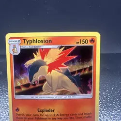 Pokemon TCG - Typhlosion SM185 - Black Star Promo - Vintage Holo Rare *NM/M - Image 3