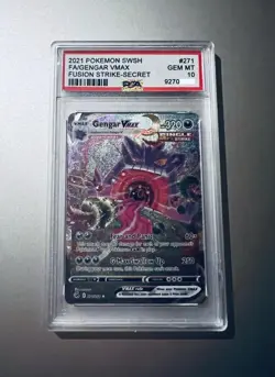 PSA 10 - Gengar VMAX (Secret Rare #271/264) - Pokemon SWSH Fusion Strike - Image 3