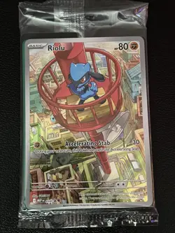 Pokemon Riolu 010 Black Star Promo Sealed - Image 1