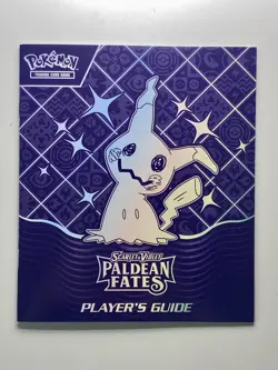 Pokemon TCG - Player's Guide Book - Scarlet & Violet: Paldean Fates - ETB - Image 1