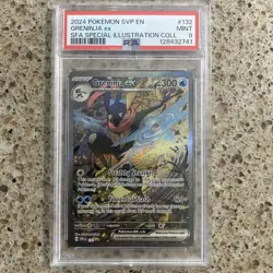 2024 POKEMON SVP PROMO SPECIAL ILLUSTRATION COLLECTION #132 GRENINJA EX PSA 9 - Image 1