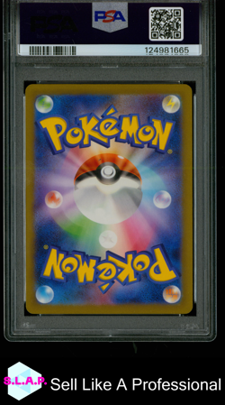 PIKACHU POKEMON JAP CLL-TCG CLASSIC CHARIZARD & HO-OH EX DECK 2023 008 PSA 8 - Image 2