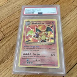 2016 POKEMON XY EVOLUTIONS 11/108 CHARIZARD HOLO PSA 7 - Image 2