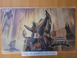 Yu-Gi-Oh! EU Judge Playmat Anubis the Last Judge 2025 Judge gamemat Sealed NEW - Image 1
