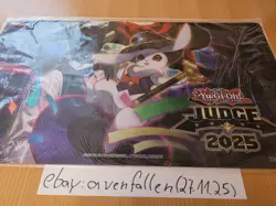 Yu-Gi-Oh! Judge Playmat Silhouhatte Rabbit 2025 Travel Assist Playmat Sealed NEW - Image 2