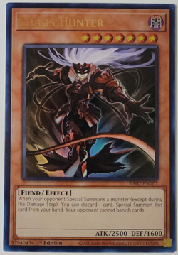 Yugioh! - Chaos Hunter RA02-EN007 - Ultra Rare - 25'TH ANN. - NM/M - Image 1