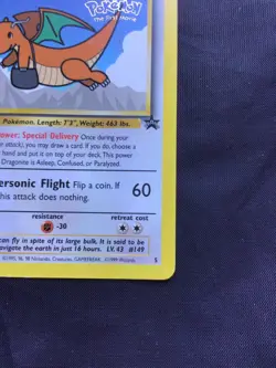 Pokemon Cards: Wizards Black Star Promo: Dragonite 5 - Image 4