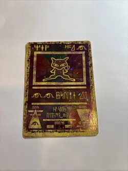 Pokemon TCG Ancient Mew ERROR “printed crooked” Japanese Holo Card - Image 2