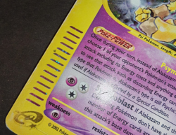 Alakazam Holo Expedition Base Set 1/165 ENG - Pokemon Card Rare Holo - Image 3