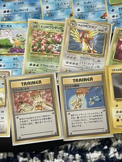Vintage Japanese Pokemon Card Lot- Rares, no rarity errors, great condition - Image 5