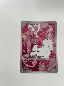 Enamorus Twilight Masquerade Illustration Rare Pokemon TCG Card 180/167 NM - Image 3