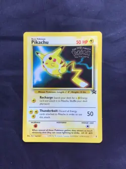 Pokemon Cards: Wizards Black Star Promo: Pikachu 4 - Image 1