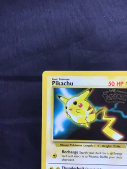 Pokemon Cards: Wizards Black Star Promo: Pikachu 4 - Image 2