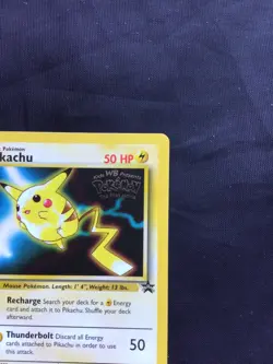 Pokemon Cards: Wizards Black Star Promo: Pikachu 4 - Image 3