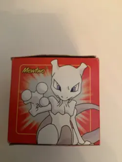 Pokemon MEWTWO 23k Gold Plated Trading Card 1999 red - Image 4