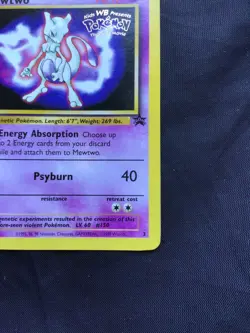 Pokemon Cards: Wizards Black Star Promo: Mewtwo 3 - Image 4