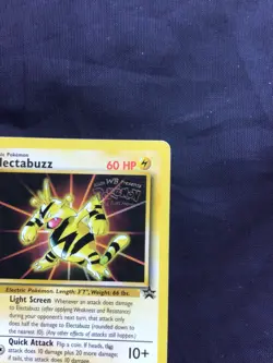 Pokemon Cards: Wizards Black Star Promo: Electabuzz 2 - Image 3
