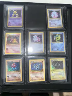 Pokemon Bootleg Cards, Pokemon Kisses And Folder Semi Colection 1999 base set - Image 1