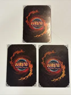 Lot #4 Naruto Collective Card Game Cards LP/NM Foil Cards - Image 2