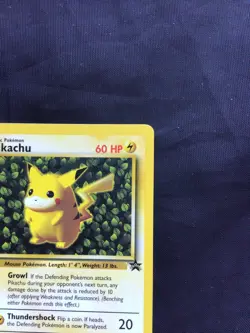 Pokemon Cards: Wizards Black Star Promo: Pikachu 1 - Image 3