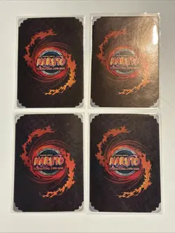 Lot #3 Naruto Collective Card Game Cards LP/NM Foil Cards - Image 2