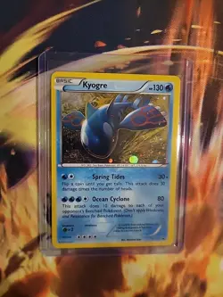 Pokemon Kyogre Holo XY51 Black Star Promo - XY Promos - LP 2015 Rare Card - Image 3