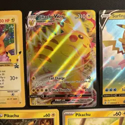 Pokemon TCG Pikachu Lot 1 (5 Cards Total) - Image 3
