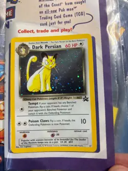 DARK PERSIAN #17 HOLO Nintendo Power Pokemon Card Promo SEALED - Image 2