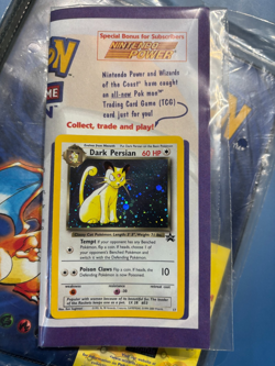 DARK PERSIAN #17 HOLO Nintendo Power Pokemon Card Promo SEALED - Image 3