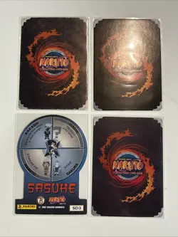 Lot #2 Naruto Collective Card Game Cards LP/NM Foil Cards - Image 2