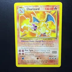 FREE SHIPPING Charizard 3/110 Legendary Collection 2002 Non-Holo Card - Image 1