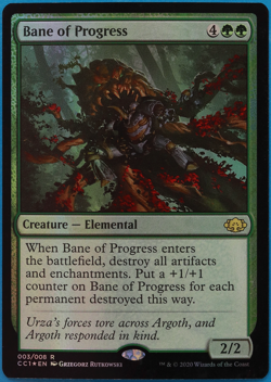 Bane of Progress FOIL Commander Collection: Green NM Rare CARD (495575) ABUGames - Image 1