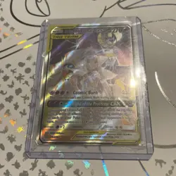 Pokemon TCG Solgaleo & Lunala GX Full Art Holo Card 216/236 Sm-Cosmic Eclipse - Image 2