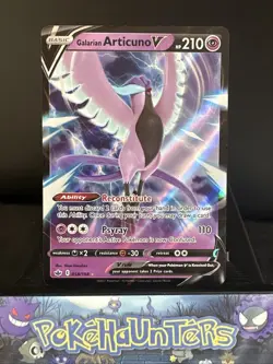 Pokemon card Galarian Articuno V 058/198 Chilling Reign Ultra Rare NM - Image 1