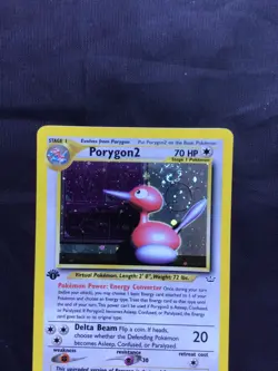 Pokemon Cards: Neo Revelation 1st Edition Rare Holo: Porygon2 11/64 - Image 2