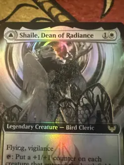 Mtg Magic Foil Full Art Strixhaven Shaile / Embrose Misprint Error Card - Image 2