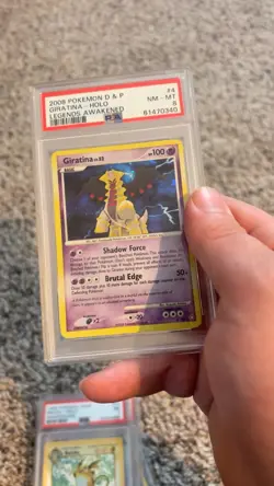 Pokemon TCG Giratina Legends Awakened Holo Card 4/146 PSA 8 ***LOW POP*** - Image 1