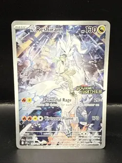 Pokemon N's Reshiram 167/159 Stamped Promo Journey Together Pokemon Card - Image 1