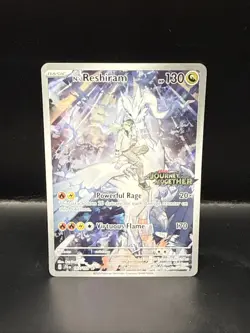 Pokemon N's Reshiram 167/159 Stamped Promo Journey Together Pokemon Card - Image 3