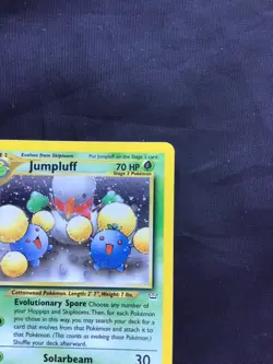 Pokemon Cards: Neo Revelation 1st Edition Rare Holo: Jumpluff 9/64 - Image 4