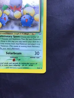 Pokemon Cards: Neo Revelation 1st Edition Rare Holo: Jumpluff 9/64 - Image 5