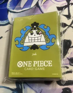 ONE PIECE Card Game Limited Card Sleeve 70pcs Jinbe Premium Mat Vol 3 Sleeves - Image 1