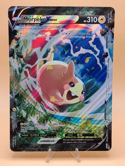 Morpeko V Union JUMBO Card SWSH289 Black Star Promo Pokemon - Image 1