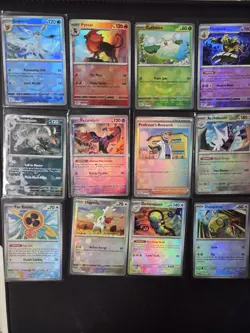 Pokemon TCG Prismatic Evolutions Pokeball Lot Of 12 Cards. All NM - Image 1