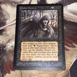 Zombie Master X1 Mtg Beta Lp+/Nm- - Image 1