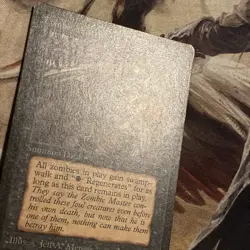 Zombie Master X1 Mtg Beta Lp+/Nm- - Image 5