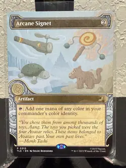 Arcane Signet (Showcase) Avatar: The Last Airbender: Eternal-Legal Regular - Mtg - Image 1