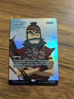Borderless Foil - Bribery (Avatar the Last Airbender, 2025) - Image 1